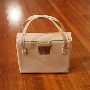 Marc jacob patent beige bag